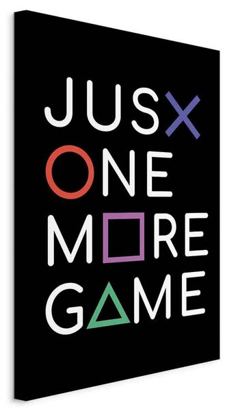Artgeist Slika Na Platnu Just One More Game