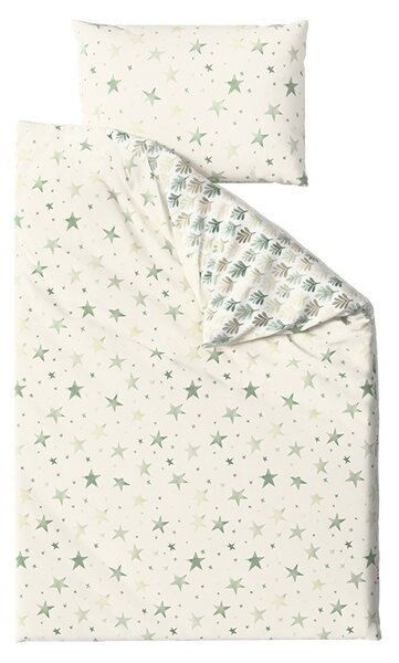 Posteljnina iz mikrovlaken TREES & STARS zelena Dimenzije posteljnine: 70 x 90 cm | 140 x 200 cm
