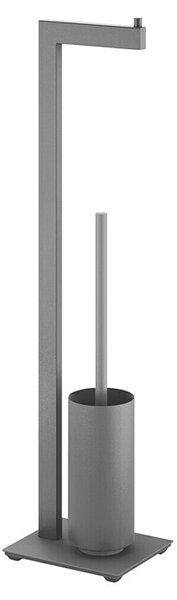 Zack Linea WC kombinirana garnitura (Črna, Višina: 72,5 cm, Jeklo)
