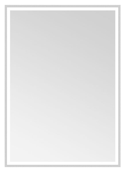 DSK Ogledalo z LED osvetlitvijo Silver Infinity 2.0 (50 x 70 cm)