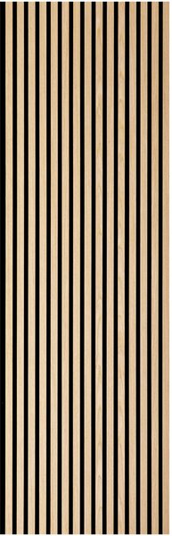 AKUSTIČNI PANEL Eiche natur Premium, 3-seitig furniert 56/240/1,6 cm
