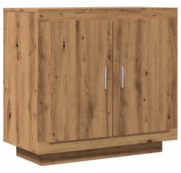 VidaXL Sideboard artisian hrast 80x40x75 cm konstruiran les