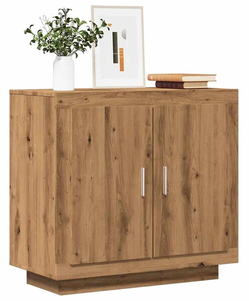 VidaXL Sideboard artisian hrast 80x40x75 cm konstruiran les