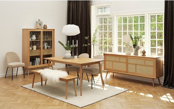 Klop v naravni barvi Barrali – Unique Furniture