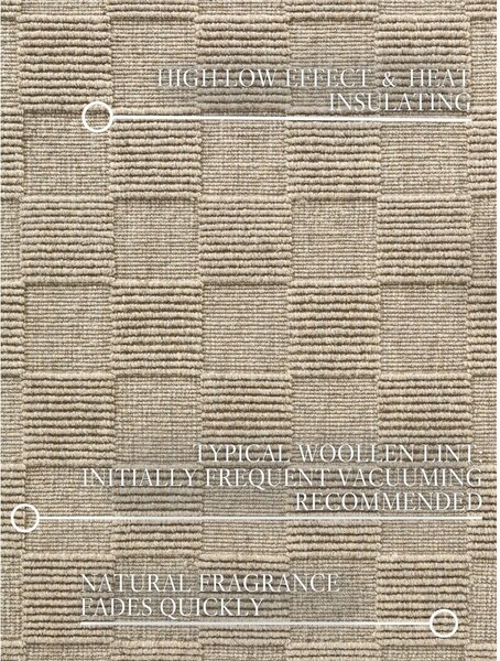 Bež ročno tkana volnena preproga 160x230 cm Scala – Villeroy&Boch