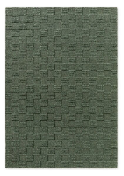 Temno zelena ročno tkana volnena preproga 120x170 cm Scala – Villeroy&Boch