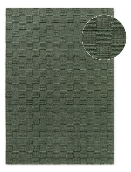 Temno zelena ročno tkana volnena preproga 120x170 cm Scala – Villeroy&Boch