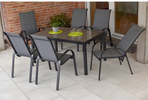 Gardenson Vrtni Stol Amalfi, 2 Kos, Antracit