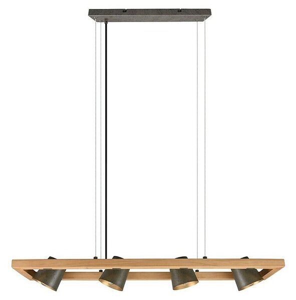 Trio Leuchten Bell Viseča svetilka (100 W, Do x Š x V: 21 x 100 x 150 cm, E14)
