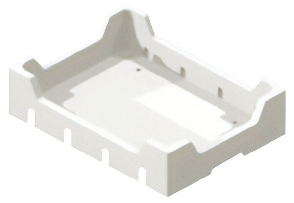 Plastform Pladenj za gojenje (Bela, Stiropor, 395 x 295 x 140 mm)