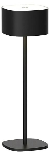 Ferotehna Akumulatorska namizna svetilka Lucy (2 W, Do x Š x V: 262 x 81 x 262 mm, Toplo bela, Črna)