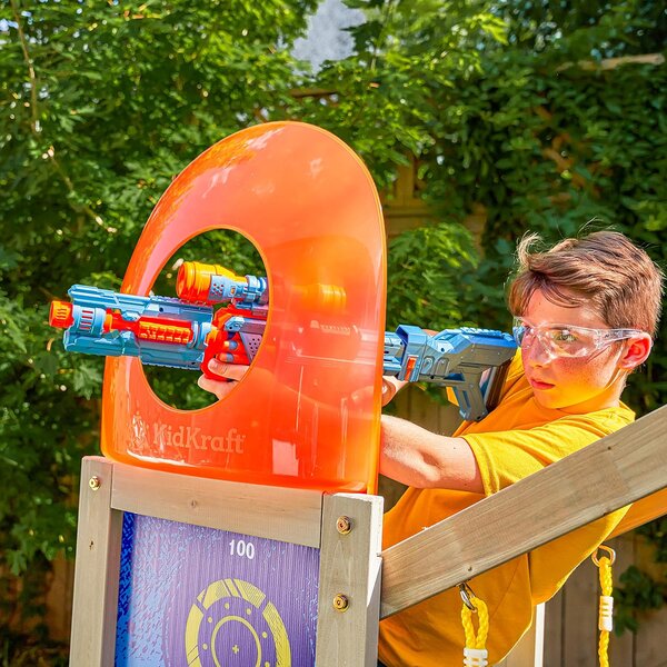 Otroško igrišče za vrt NERF BATTLE FORT 4,45x1,84 m