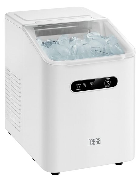 110W barski aparat za izdelavo ledenih kock 1L ledomat bel