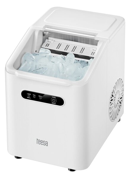 110W barski aparat za izdelavo ledenih kock 1L ledomat bel