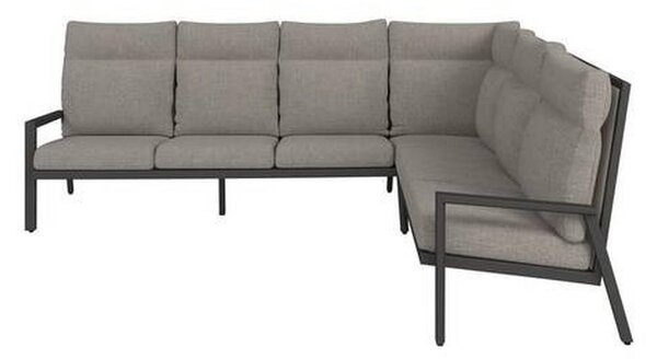 LOUNGE GARNITURA tkanina aluminij