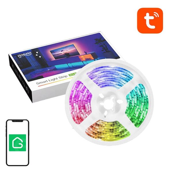 Pametni WiFi RGL LED trak USB Tuya Alexa Google Assistant 2,8m
