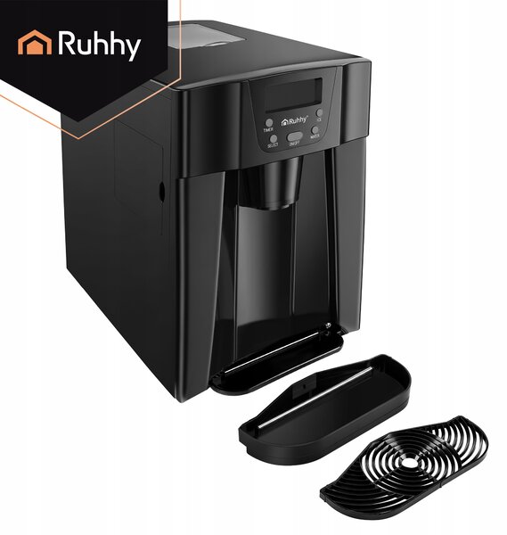 2v1 150W LCD barski aparat za izdelavo ledenih kock 3L ledomat in dispenser vode