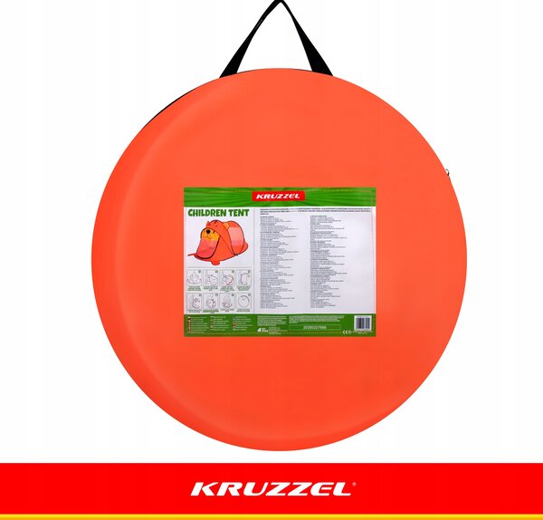 Popup otroški šotor za na plažo medvedek 180x95x82cm