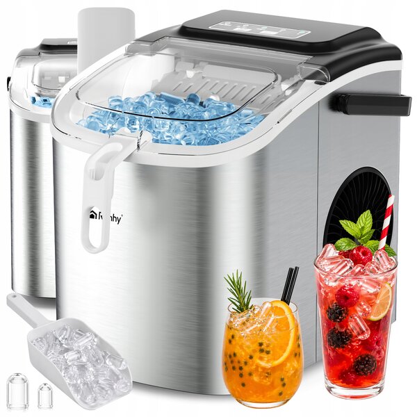 Barski aparat za izdelavo ledenih kock 1200ml ledomat inox