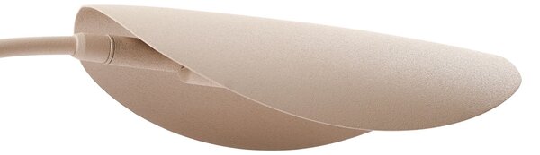 Lucande namizna svetilka Rivera, bež, kovina, kamen, 51 cm, G9, Bež, Dnevna soba / jedilnica, Kovina, Sodobni