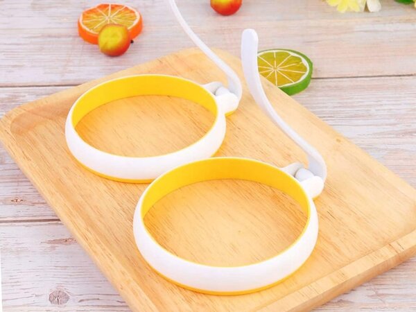Set dveh silikonskih modelov za pečena jajca