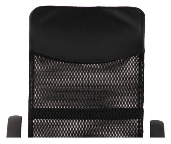 Črn oblazinjen pisarniški stol Arco – Bonami Essentials