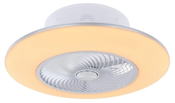 Globo 03623 - LED Zatemnitvena stropna svetilka z ventilatorjem KELLO LED/40W/230V