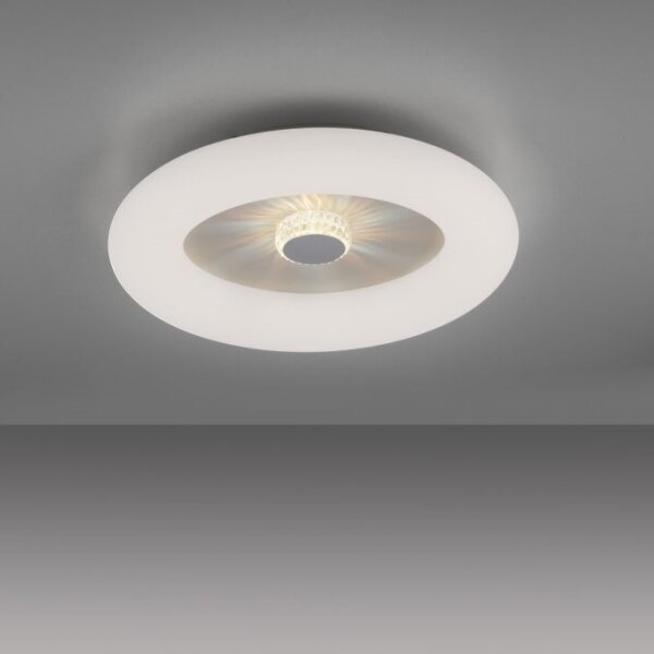 JUST LIGHT. 14383-16 - LED Zatemnitvena stropna svetilka VERTIGO LED/26W/230V + Daljinski upravljalnik