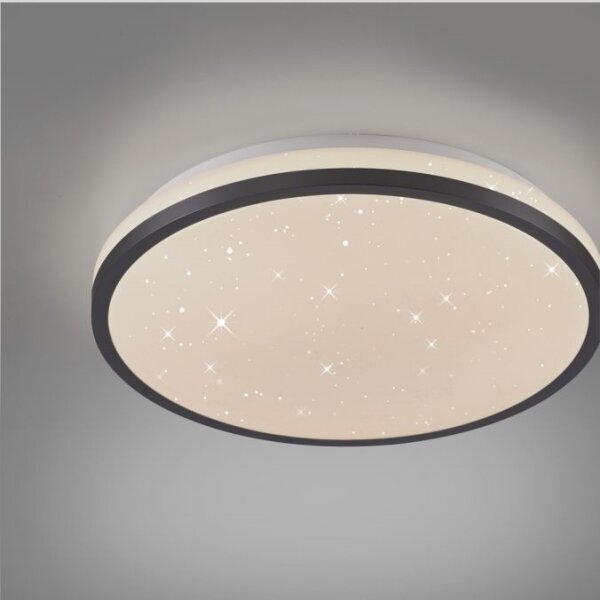 JUST LIGHT. 14293-18 - LED Zatemnitvena stropna svetilka KYLE LED/10W/230V črna