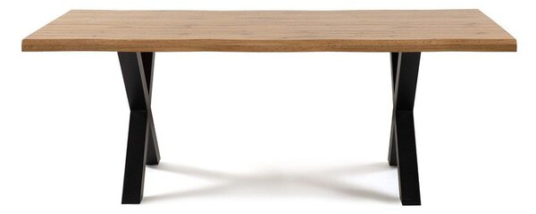 Jedilna miza v hrastovem dekorju 90x160 cm Kora – Bonami Essentials