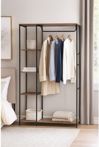 Črn jeklen set za hodnik 90x170x40 cm Aris – Bonami Essentials