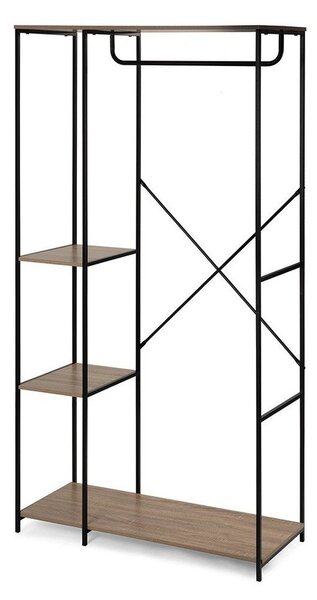 Črn jeklen set za hodnik 90x170x40 cm Aris – Bonami Essentials