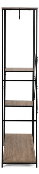 Črn jeklen set za hodnik 90x170x40 cm Aris – Bonami Essentials