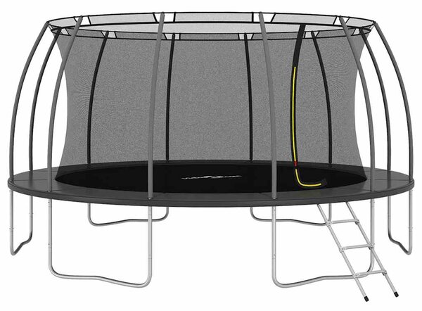 VidaXL Trampolin komplet okrogel 488x90 cm 150 kg