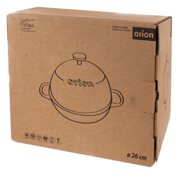 Pekač iz litega železa 26x26 cm Litina – Orion