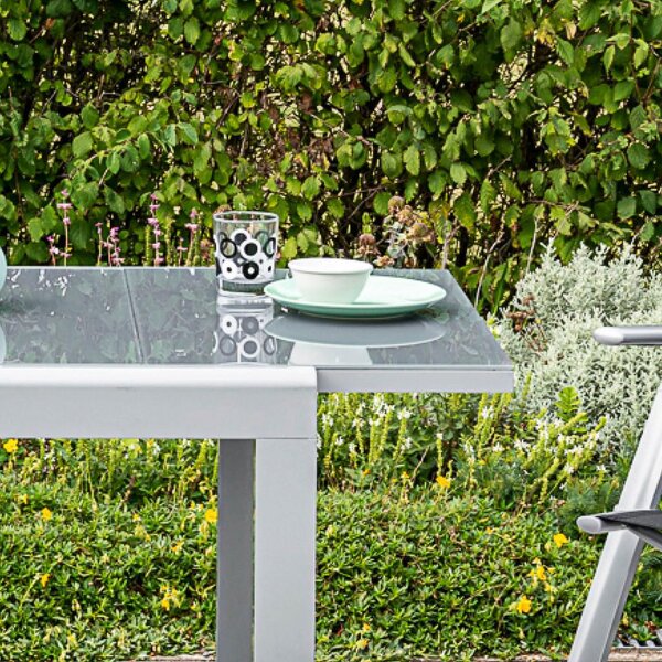Gardenson Balkonska Garnitura Carrara, 3-Delno, Črna
