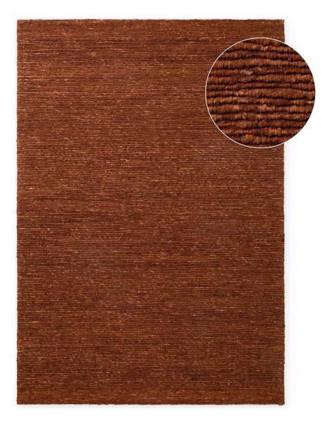 Rjava ročno tkana volnena preproga 120x170 cm Bexley Woolwich – Ted Baker