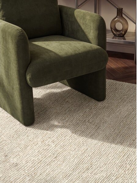 Kremno bela ročno tkana volnena preproga 160x230 cm Bexley Woolwich – Ted Baker