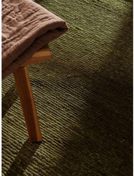 Temno zelena ročno tkana volnena preproga 160x230 cm Bexley Woolwich – Ted Baker