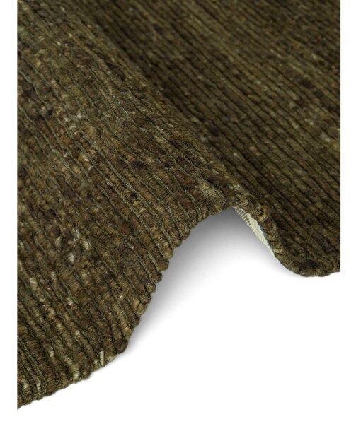 Temno zelena ročno tkana volnena preproga 160x230 cm Bexley Woolwich – Ted Baker