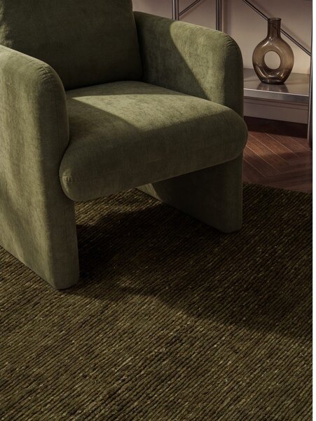 Temno zelena ročno tkana volnena preproga 160x230 cm Bexley Woolwich – Ted Baker