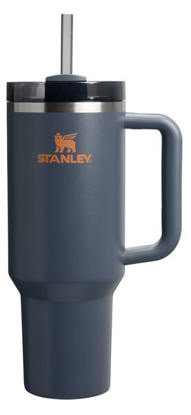 Temno modra termovka s slamico iz nerjavečega jekla 1,18 l Quencher H2.0 FlowState Tumbler Twilight – Stanley