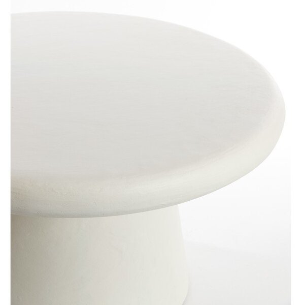 Bela okrogla mizica ø 70 cm Kulona – Light & Living