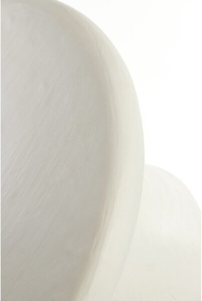 Bela okrogla mizica ø 70 cm Kulona – Light & Living