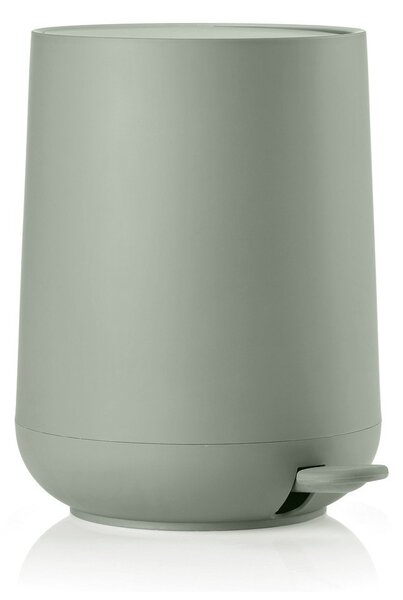 Zelen koš za smeti s pedalom Zone Nova, 3 L