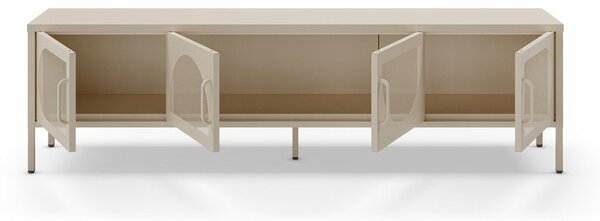 Kremno bela TV omarica 180x50 cm Tayra – Marckeric