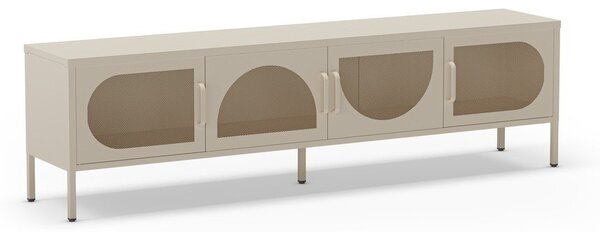 Kremno bela TV omarica 180x50 cm Tayra – Marckeric