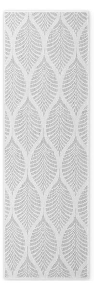 Sivo-slonokoščen zunanji in notranji tekač 80x250 cm Duet Liora – NORTHRUGS