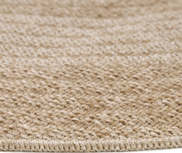 Bež okrogla zunanja preproga ø 80 cm Comilla – Ayyildiz Carpets