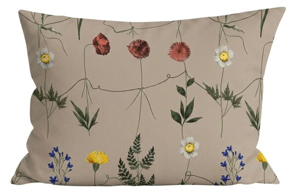 Set posteljnine iz mikrovlaken HERBAR bež + prevleka za vzglavnik 50 x 70 cm BREZPLAČNO